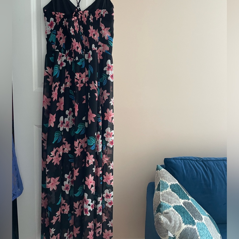 Candie’s Long Floral Dress